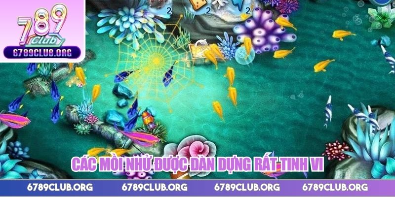 Các mồi nhử được dàn dựng rất tinh vi