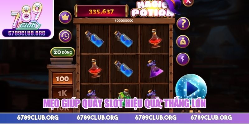 Mẹo giúp quay slot hiệu quả, thắng lớn