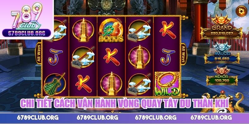 Hướng dẫn chi tiết cách vận hành vòng quay Tây Du Thần Khí